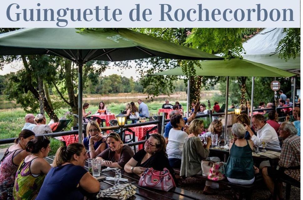 Chambre Jungle Dans Maison D'Hote "Le Petit Clouet"- Rochecorbon Exteriér fotografie